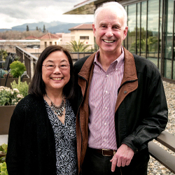 CU Nursing alumna Karen Padrick and husband Kevin