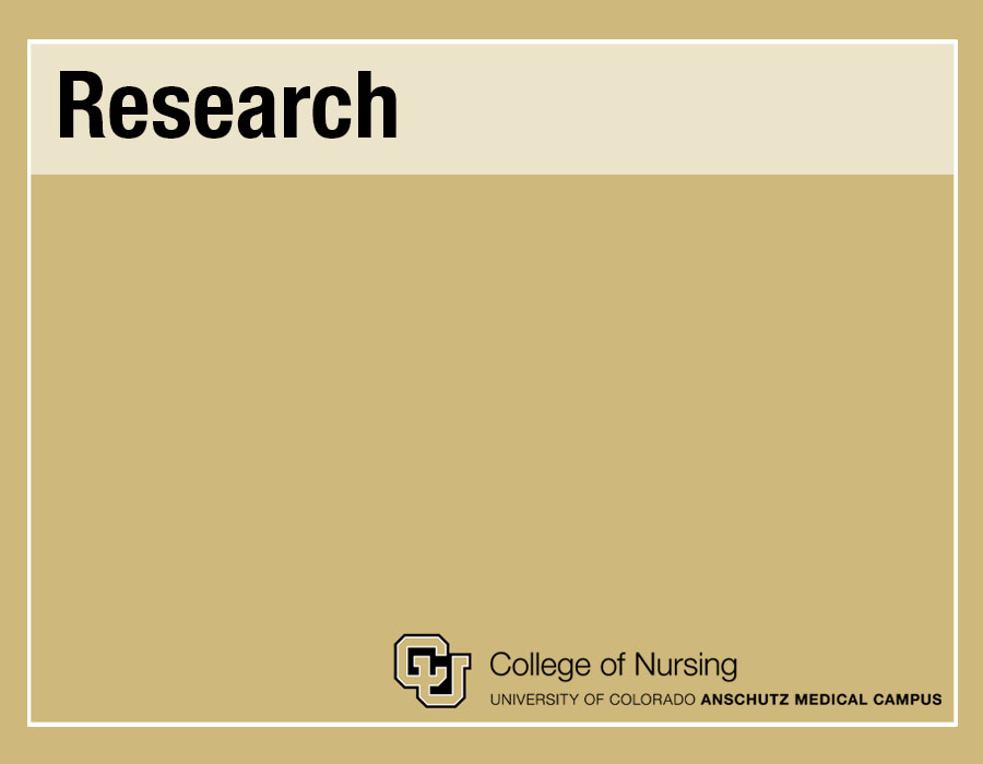 CU Nursing Research