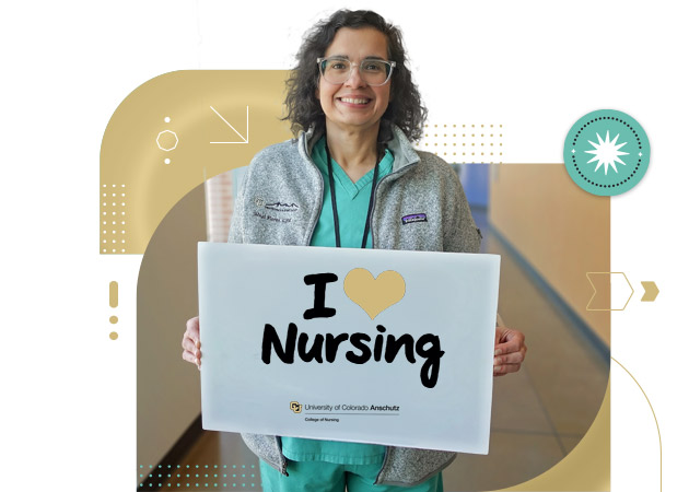 Female nurse holding 