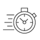 quick timer clock icon