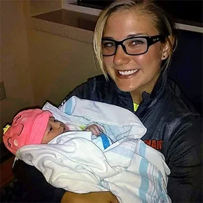 CU Anschutz Nursing student Andrea Poliakon