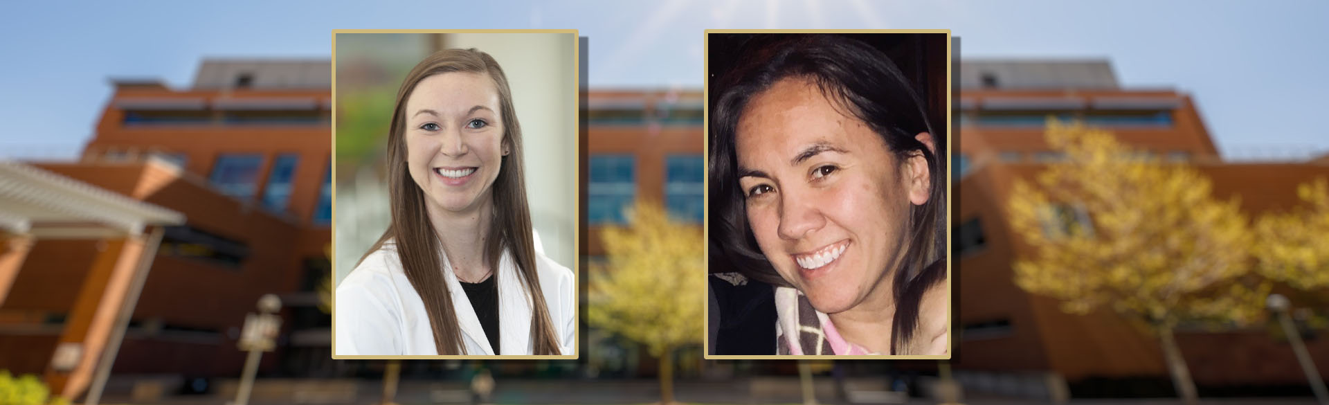 CU Anschutz Nursing students Cailly Haning and Cassie Lang