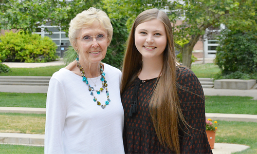 Iris Heidenfelder and Katherine Peterson