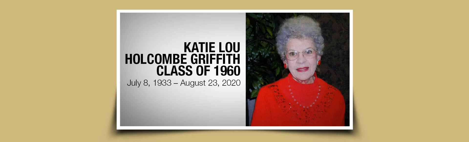 Katie Lou Holcombe Griffith