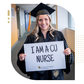 CU Nursing student Taylor Santangelo